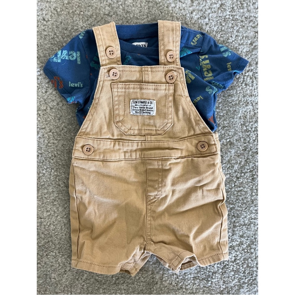 6m Levi’s Overalls Outfit